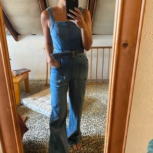 Anthropologie Denim Jumpsuit